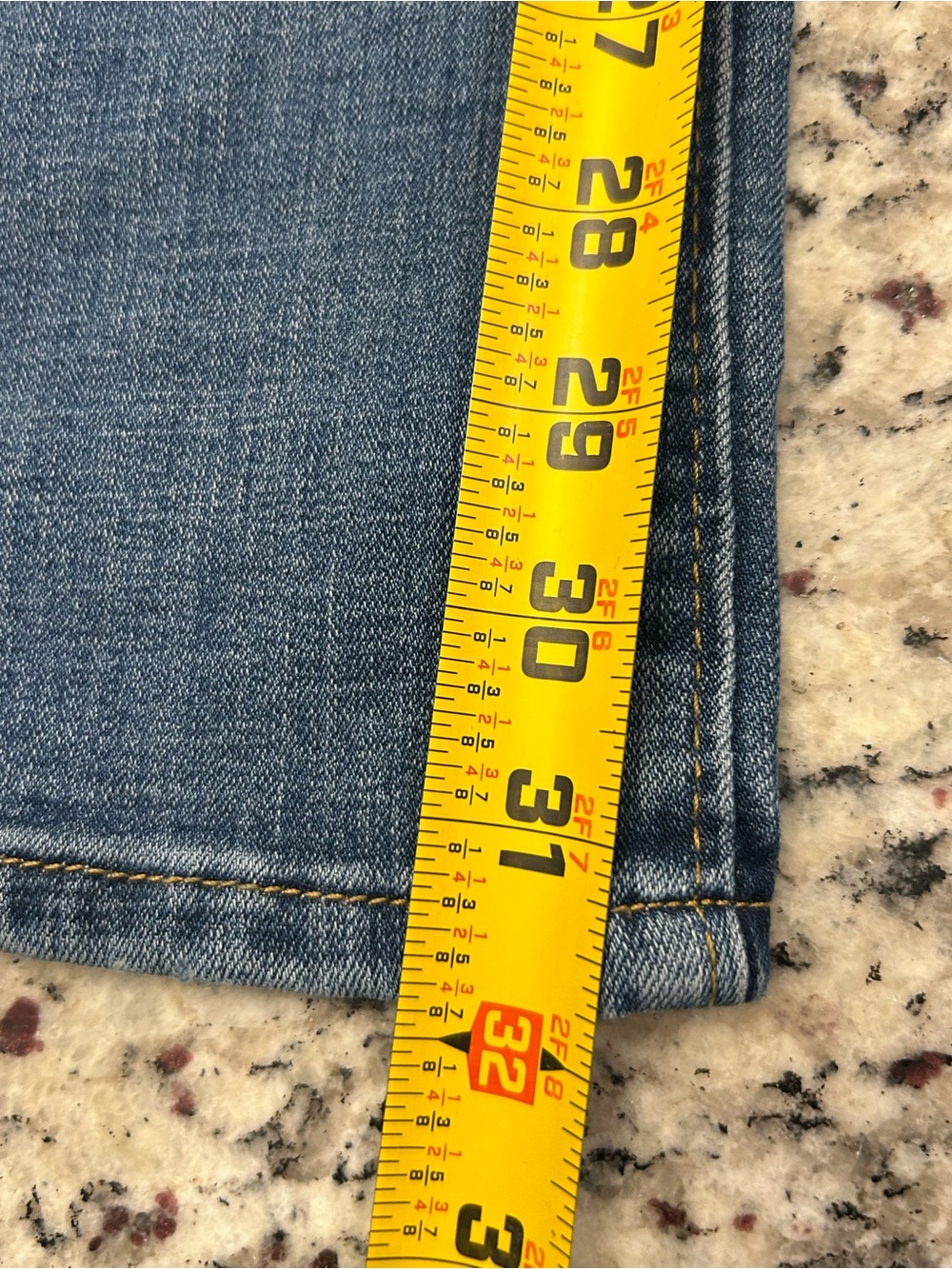 Levi's Women's Classic Bootcut Washed Denim Jeans 14M (32/32) 10” Rise Casual - Picture 9 of 11